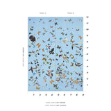 Schumacher Queen'S Flight Panel Set Sky Wallpaper