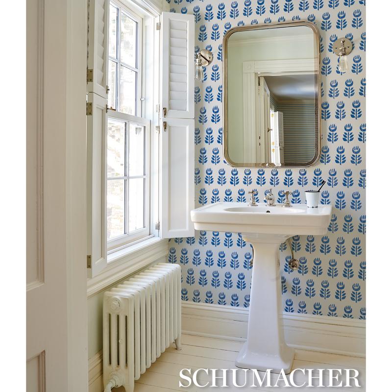 Schumacher Rosenborg Yellow Wallpaper