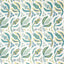 Schumacher Malabar Vine Peacock Wallpaper