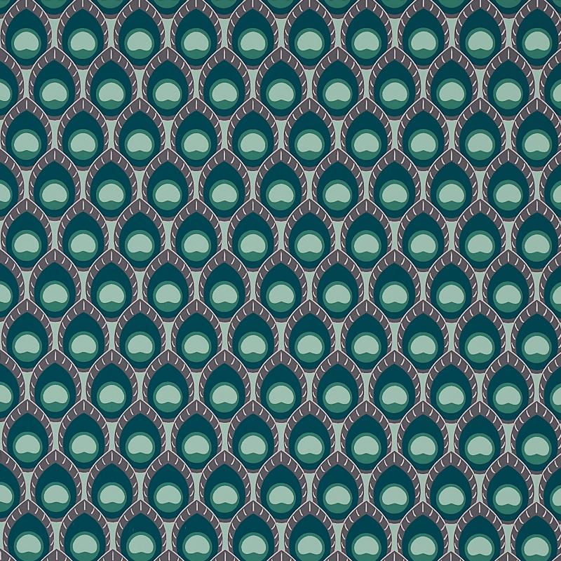 Schumacher Dawnridge Sage Wallpaper