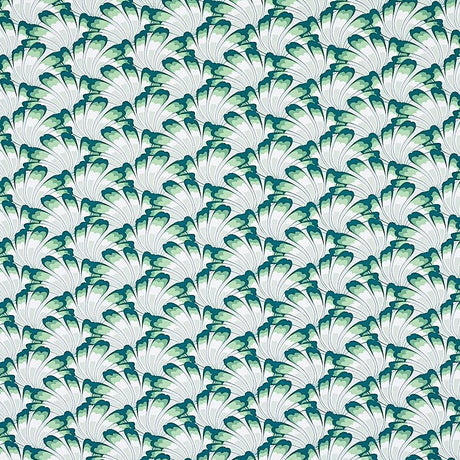 Schumacher Gotham Swing Sage Wallpaper