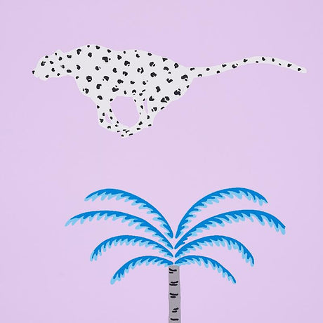 Schumacher A Wild Desert Dream Orchid Wallpaper