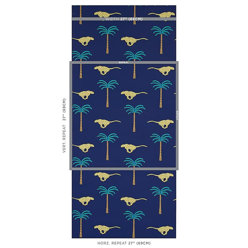 Schumacher A Wild Desert Dream Midnight Wallpaper