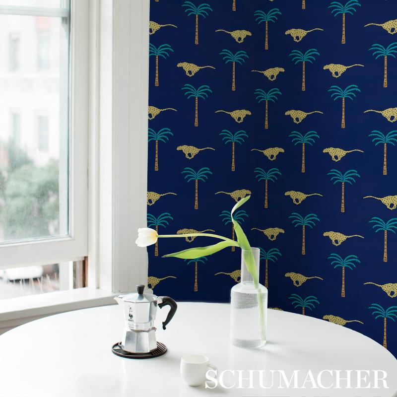 Schumacher A Wild Desert Dream Midnight Wallpaper