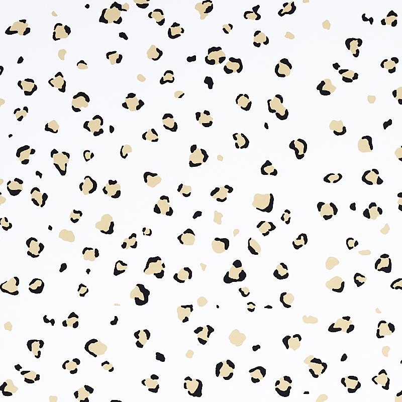 Schumacher Wild At Heart Safari Ivory Wallpaper