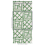 Schumacher Fancy Beast Safari Green/Ivory Wallpaper
