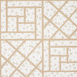 Schumacher Fancy Beast Sand Wallpaper