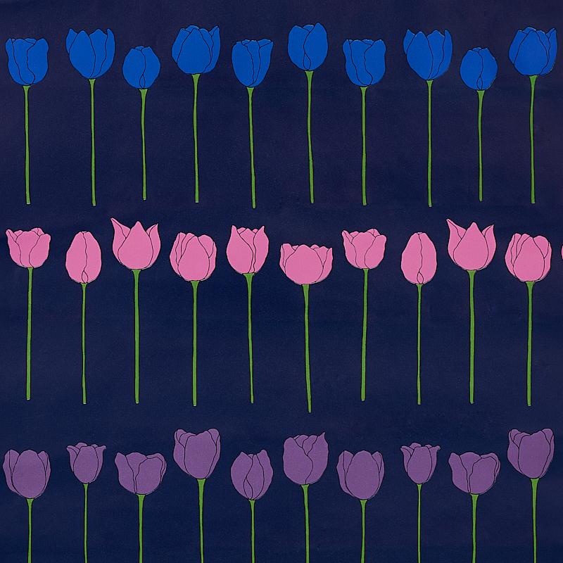 Schumacher Edie Electric Jewel Wallpaper