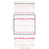 Schumacher Edie Pink Ladies Wallpaper