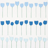 Schumacher Edie Blue Parrot Wallpaper