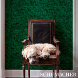 Schumacher Xanadu Malachite Wallpaper
