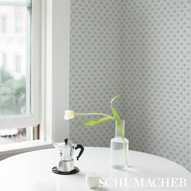 Schumacher Lady Sage Wallpaper