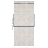 Schumacher Greta Grey Wallpaper