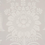 Schumacher Greta Grey Wallpaper