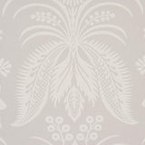 Schumacher Greta Grey Wallpaper