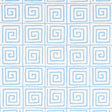 Schumacher Trousdale Aqua Wallpaper