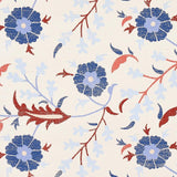 Schumacher Floralia Sisal Parchment Wallpaper