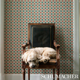 Schumacher Larissa Ivory Wallpaper