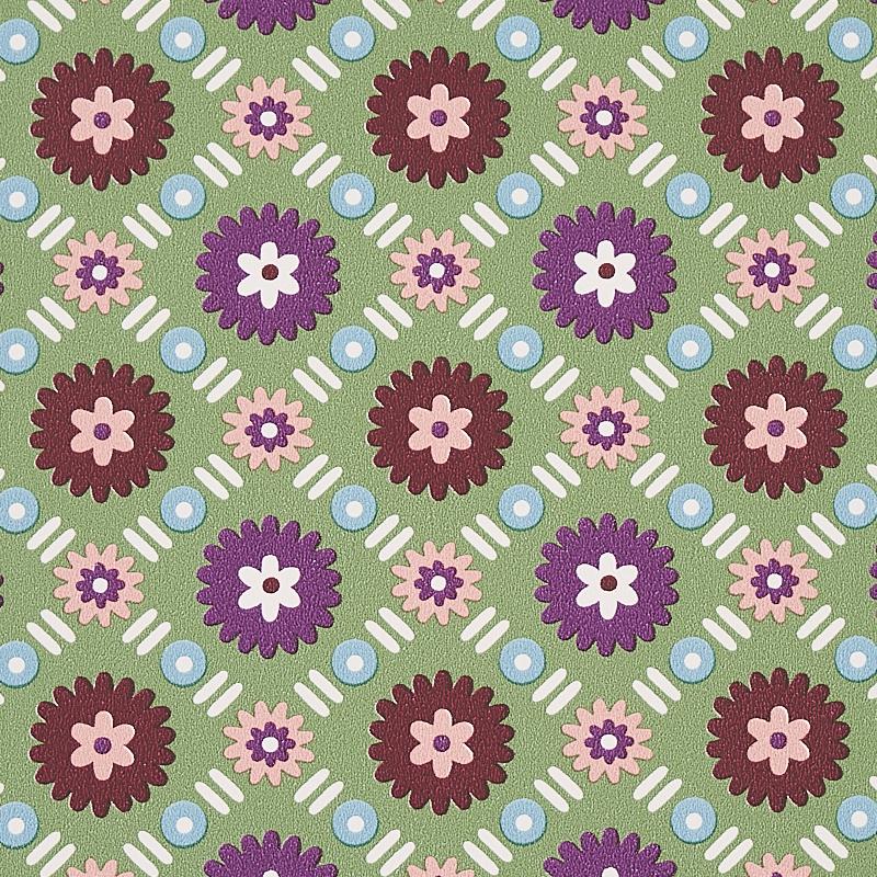 Schumacher Larissa Jade Wallpaper