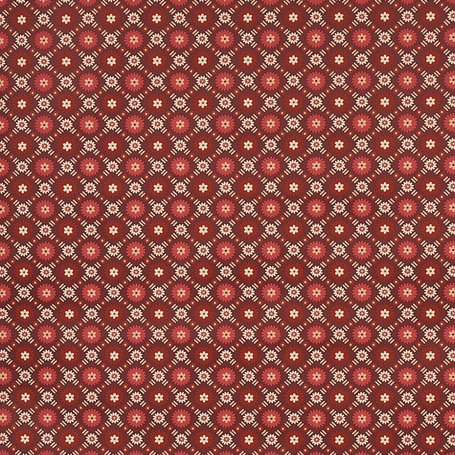 Schumacher Larissa Burgundy Wallpaper