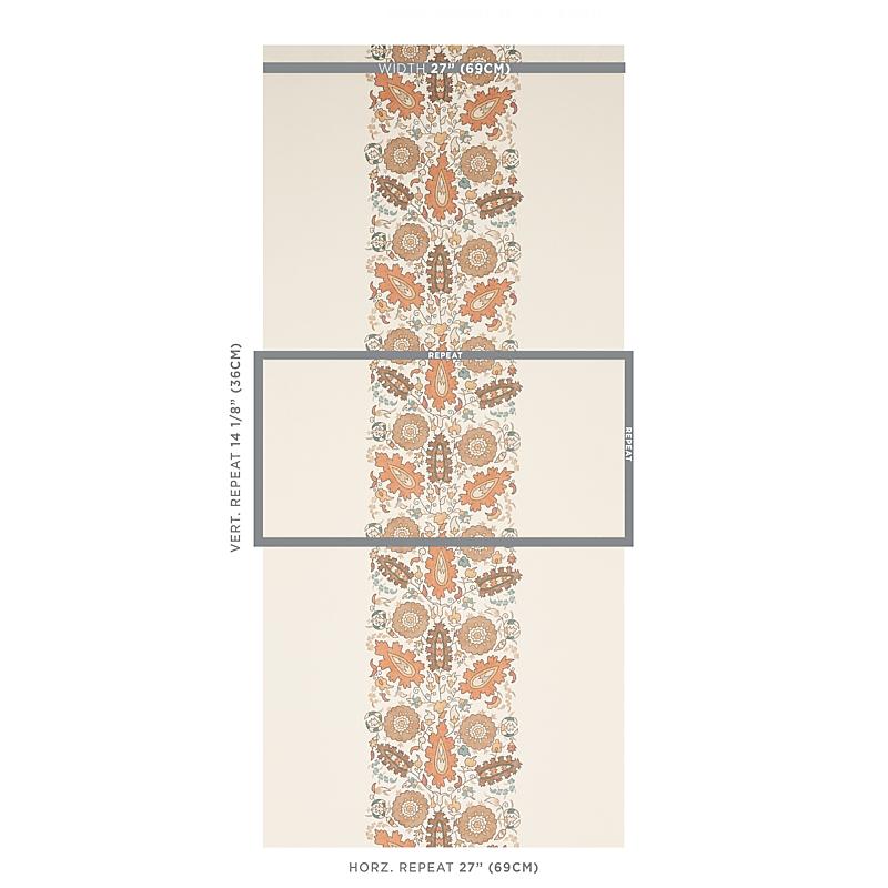 Schumacher Anatolia Autumn Wallpaper