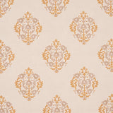 Schumacher Constantine Natural & Ocher Wallpaper