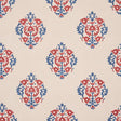Schumacher Constantine Red & Blue Wallpaper