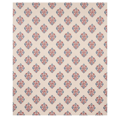 Schumacher Constantine Red & Blue Wallpaper