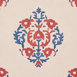 Schumacher Constantine Red & Blue Wallpaper