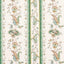 Schumacher Elena Paisley Stripe Green Wallpaper