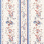 Schumacher Elena Paisley Stripe Blue Wallpaper