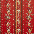 Schumacher Elena Paisley Stripe Pompeii Wallpaper