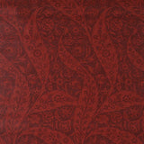 Schumacher Saz Paisley Burgundy Wallpaper