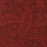 Schumacher Saz Paisley Burgundy Wallpaper