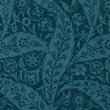 Schumacher Saz Paisley Peacock Wallpaper