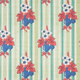 Schumacher Turnip Mint Wallpaper