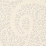 Schumacher Ambala Paisley Sisal Slate Wallpaper