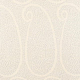 Schumacher Ambala Paisley Sisal Slate Wallpaper