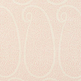 Schumacher Ambala Paisley Sisal Blush Wallpaper