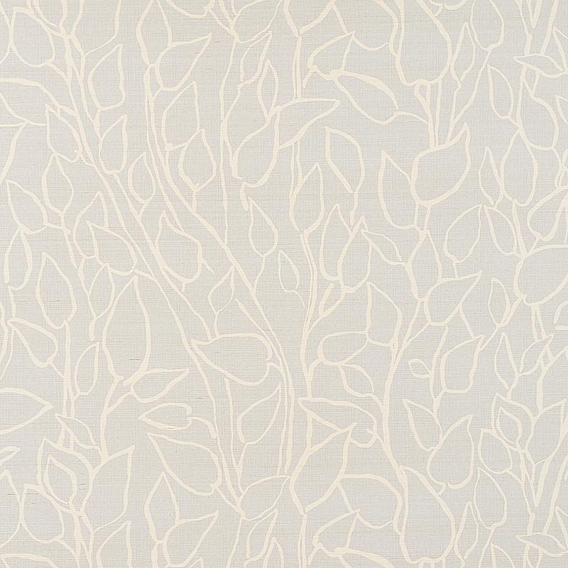 Schumacher Solandra Vine Sisal Sky Wallpaper