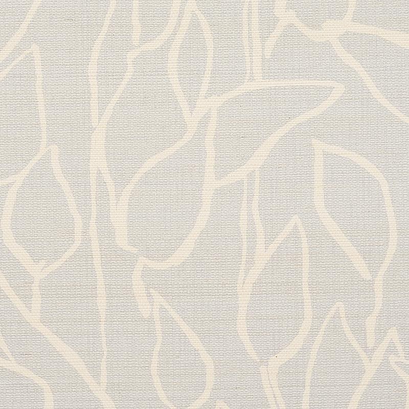 Schumacher Solandra Vine Sisal Sky Wallpaper