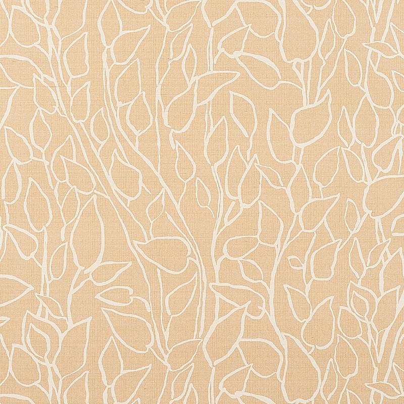 Schumacher Solandra Vine Sisal Straw Wallpaper