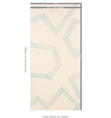 Schumacher Enzo Sisal Blue Wallpaper