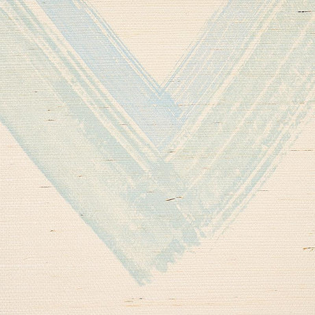 Schumacher Enzo Sisal Blue Wallpaper