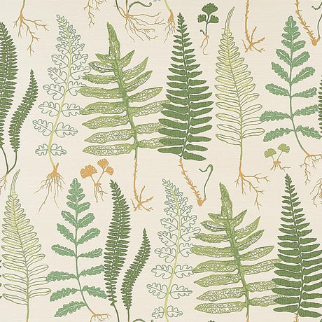 Schumacher Halcott Sisal Forest Wallpaper