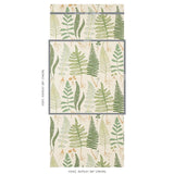 Schumacher Halcott Sisal Forest Wallpaper