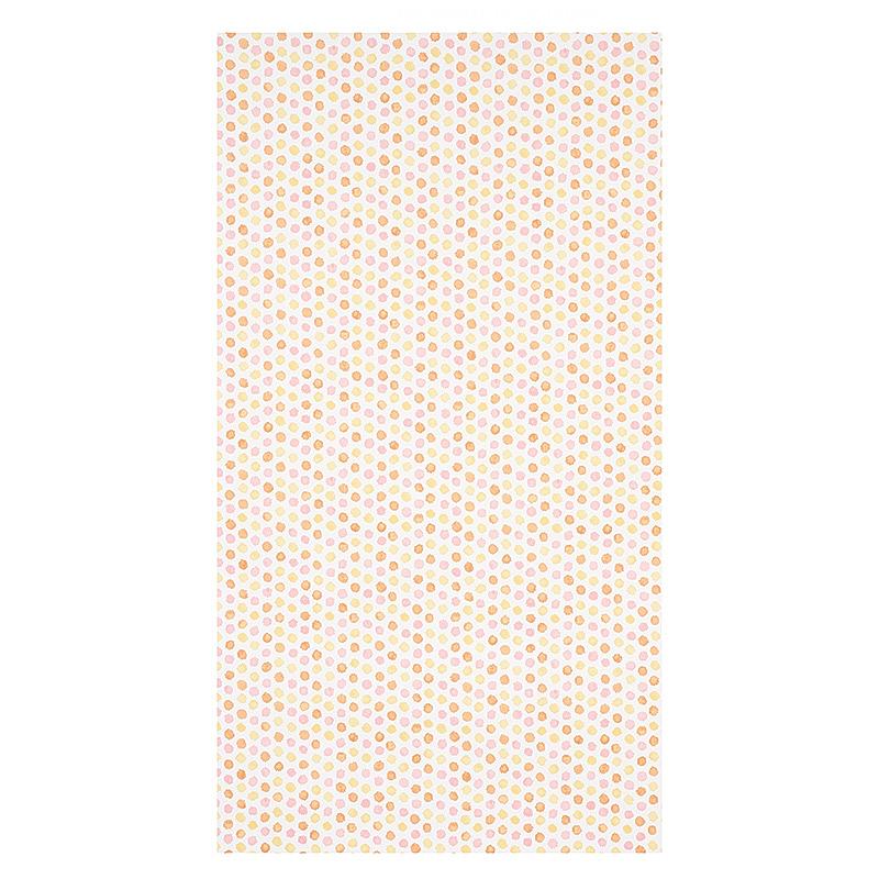 Schumacher Mini Bursts Yellow & Pink Wallpaper