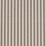 Schumacher Charee Silk Stripe Brown Fabric