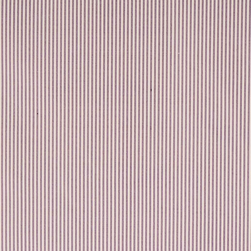Schumacher Charee Silk Stripe Aubergine Fabric