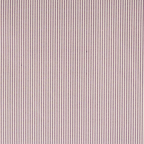 Schumacher Charee Silk Stripe Aubergine Fabric